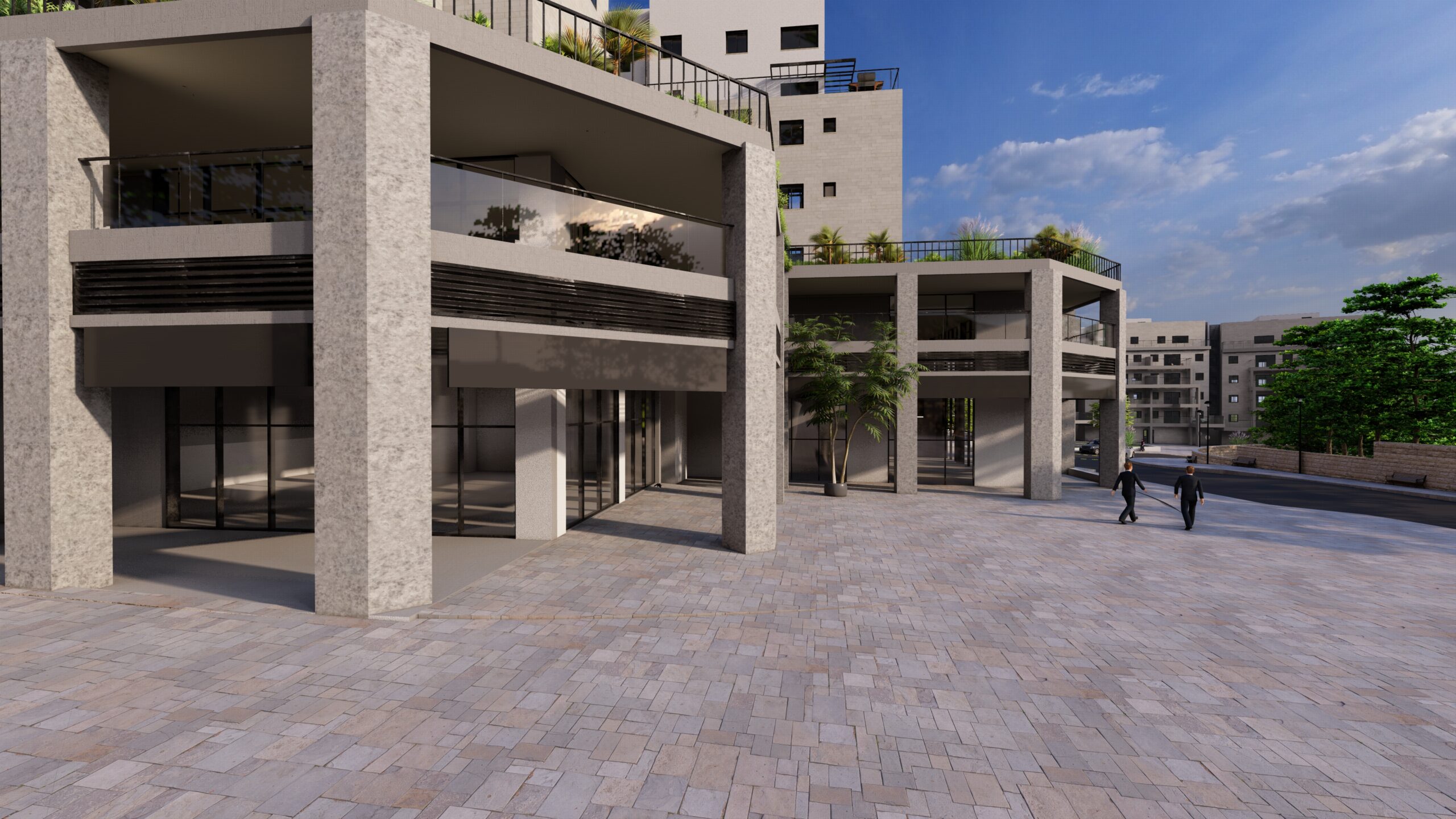 הדמיה נוספת של הפרויקט